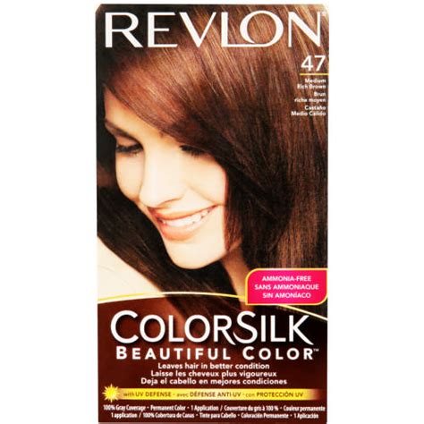 Revlon Colorsilk Beautiful Color Medium Rich Brown 47 Clicks