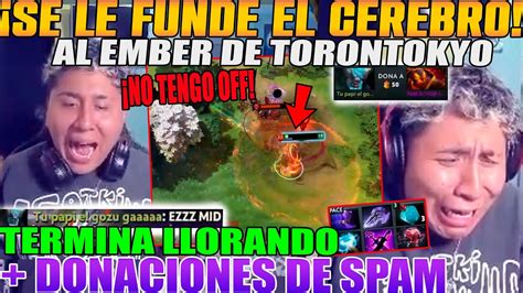 SE LE FUNDE EL CEREBRO AL EMBER DE TORONTOCOSH MACARIUS LLORA POR SPAM