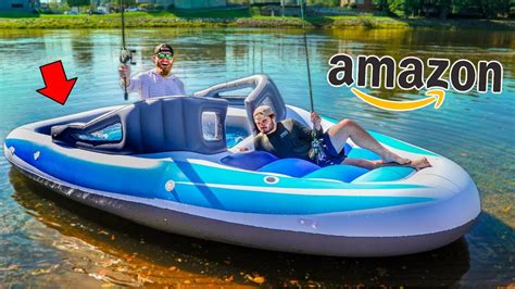 River Fishing Challenge W 500 Inflatable Boat From Amazon It