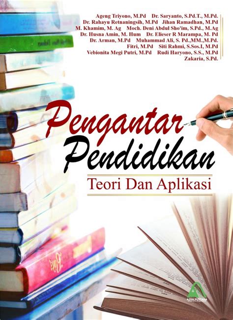 Pengantar Pendidikan Teori Dan Aplikasi Penerbit Buku Azka Pustaka