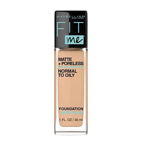 Maybelline Fit Me Matte Poreless Foundation Warm Nude 128 Queen