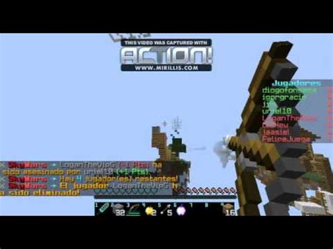 Minecraft Sky Wars Server Pirata Youtube