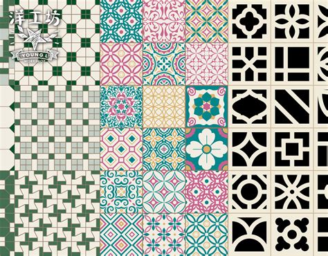 Nanyang Style Seamless Pattern Series Behance