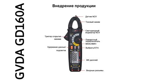 Профессиональные токовые клещи GVDA GD160A - YouTube