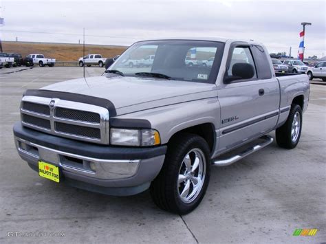 1998 Radiant Silver Metallic Dodge Ram 1500 Laramie Slt Extended Cab