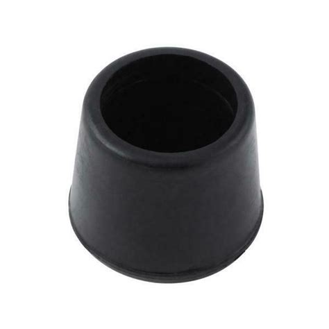 Everbilt 1 In Black Rubber Leg Tips 4 Per And 12 Similar Items