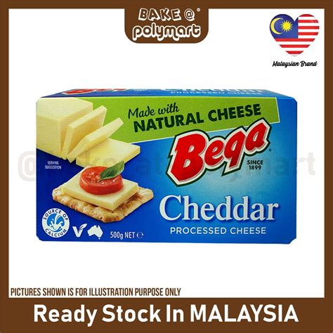 Bega Cheddar Cheese 250g500g Shopee Malaysia