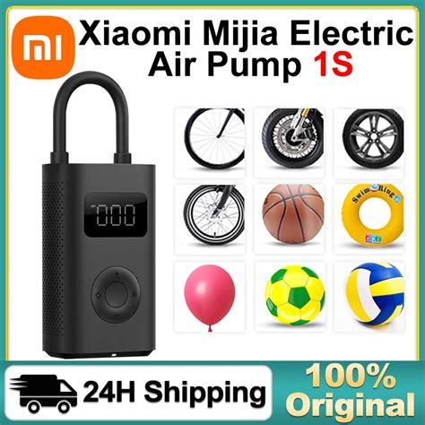 Xiaomi Mijia Portable Electric Air Compressor 1s Led Type C Inflator