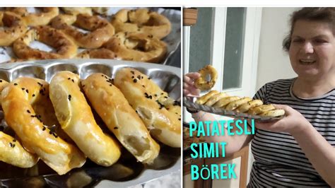 HIC Durmayin 4adet Patates Varsa Mutlaka Deneyin Patatesli Simit