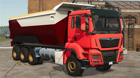 MAN TGS Dumper Truck FS25 KingMods