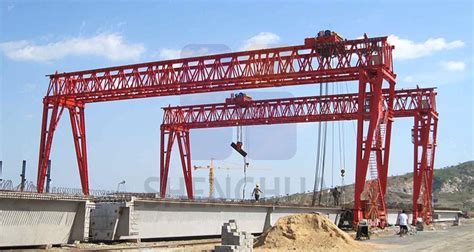 50 Ton 100 Ton Type L Double Girder Machine Crane Gantri Used For