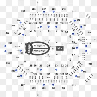 Basketball - Mckale Center Seating Chart Rows, HD Png Download ...