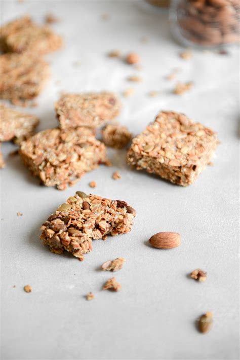 Barritas De Avena Miel Y Frutos Secos La Ruta Saludable