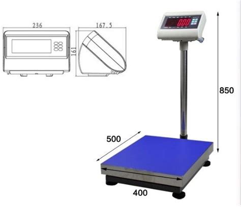 Mesin Skala Berat Digital Stainless Steel Timbangan Bench Platform