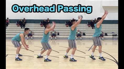 Overhead Hand Passing How To Pass A Volleyball Tutorial Part 46 Youtube