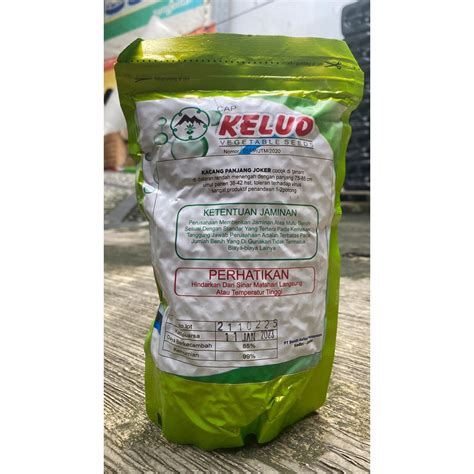 Jual Benih Kacang Panjang JOKER Ijo Keras Isi 500gr Dari CAP KELUD