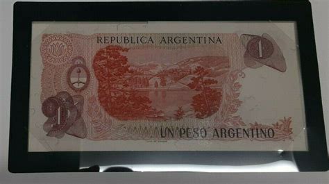 Banknoten Peso 1985 Argentina One Banknote Crisp Uncirculated In