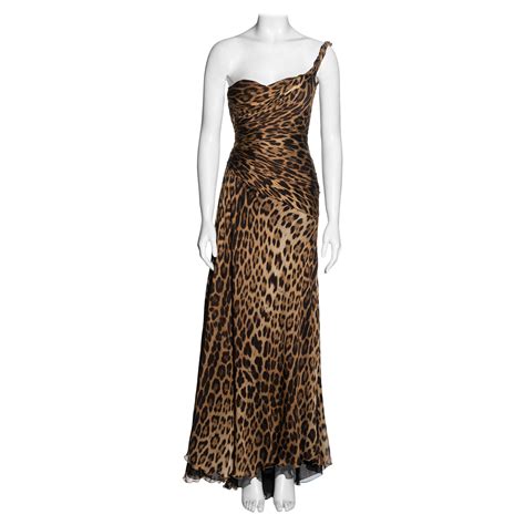 Elle Macpherson S Roberto Cavalli Embellished Silk Gown At Stdibs