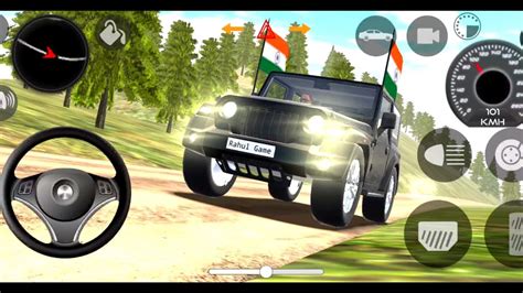 Dollar Song Sidhu Musewala Real Indian New Black Thar Offroad Village