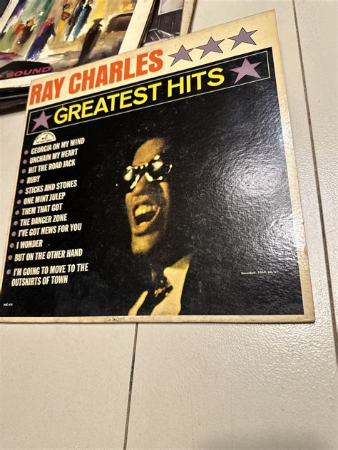 Ray Charles Greatest Hits 1962 Mono Lp Abc 415 Vinyl Ebay