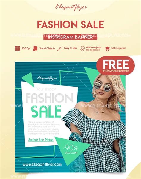 74 Free Psd Instagram Fashion Templates To Be Stylish And Premium