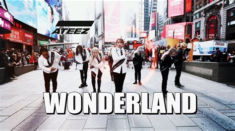 Kpop In Public Nyc Ateez Intro Wonderland Dance Cover