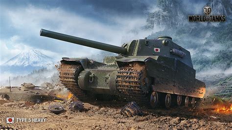 Juegos De Guerra World Of Tanks Tipo Pesado Tanque Militar Fondo