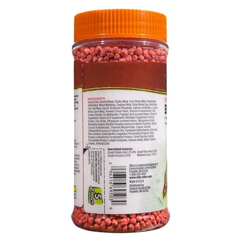 Bearded Dragon Extruded Food Pellets Reptile Food Zilla