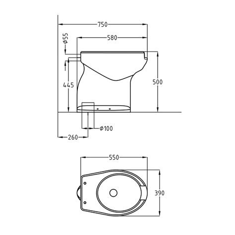 Inodoro Prestowash Basic Salida Suelo Con Tapa Asiento A Blanco