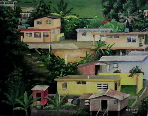 Naranjito Puerto Rico Painting by Ramon Lopez Collazo | Pixels