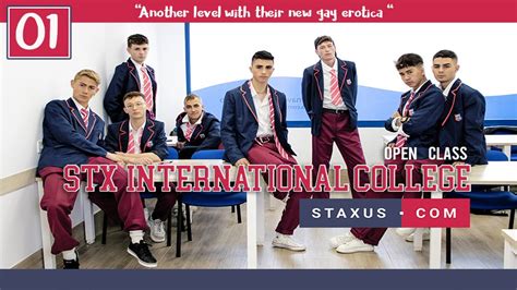 Staxus International College 에피소드 01 스토리와 섹스 방과 후 섹스하는 어린 대학생