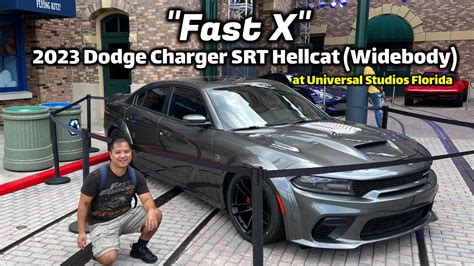 Fast X Dodge Charger Srt Hellcat Widebody At Universal Studios