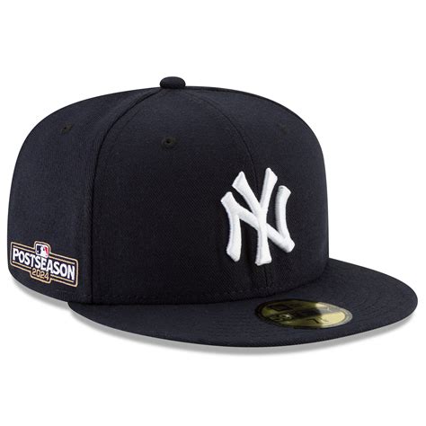 Men S New Era Navy New York Yankees Mlb Postseason Fifty Fitted