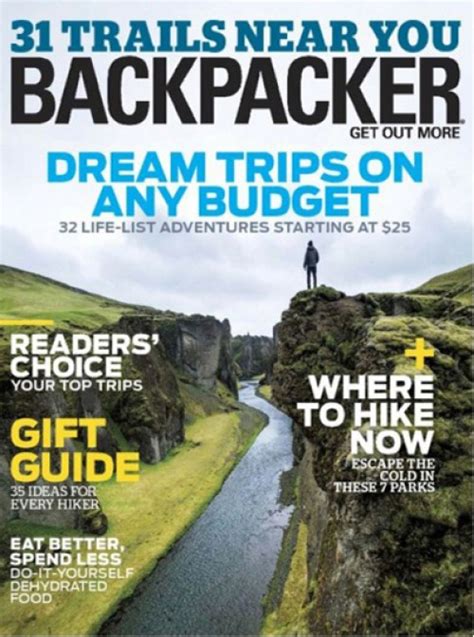 Backpacker Magazine Subscription Discount 72 Magsstore