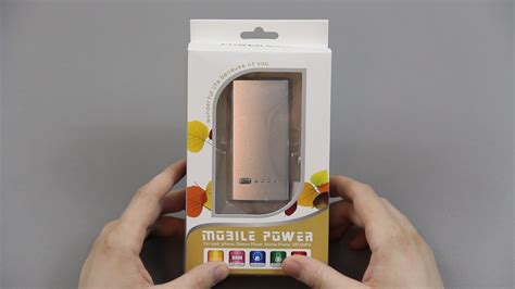 Rohs 5 000 Mah Power Bank Unboxing Youtube