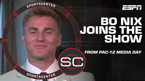 Bo Nix Discusses The Oregon Ducks High Expectations Live From Pac 12