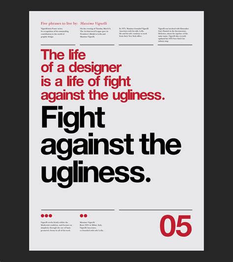 Massimo Vignelli Quotes Helvetica