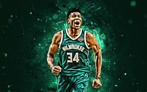 Download wallpapers Giannis Antetokounmpo, joy, NBA, Milwaukee Bucks ...