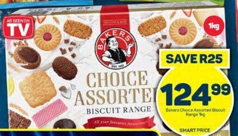 Bakers Choice Assorted Biscuit Range 1kg Offer At Pick N Pay