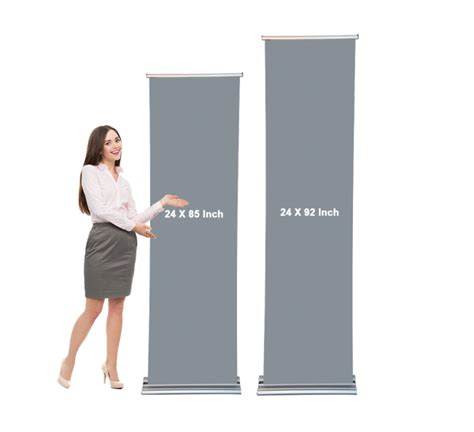 Pull Up Banner Sizes In Inches