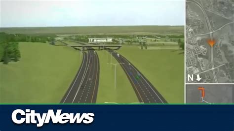 Section Of West Calgary Ring Road Project To Open In October Youtube