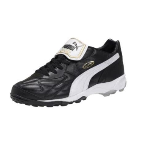 Puma King Allround Tt Turf Trainers Multinockenschuh Schwarz Wei Gold