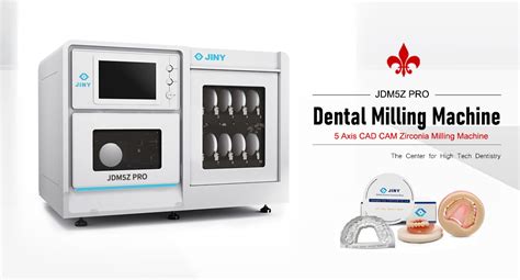 5 Axis Dentures Lab CAD Cam Dental Zirconia Dental Milling Machine With