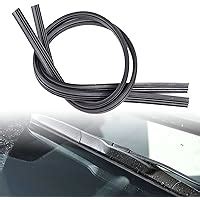 Pieces Windshield Wiper Blades Refills Diy Adjustable Car Windscreen