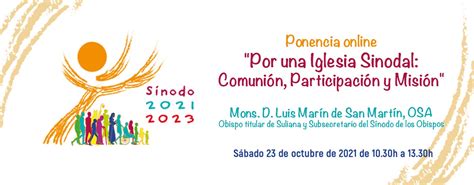 Por Una Iglesia Sinodal Comuni N Participaci N Y Misi N C E