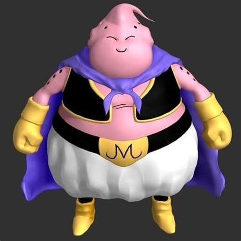 Descargar Archivo STL Majin Boo Gordo ORIGINAL Objeto Para