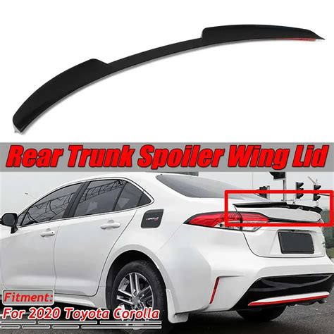 M Estilo Carro Spoiler Traseiro Asa L Bio Extens O Para Toyota Corolla