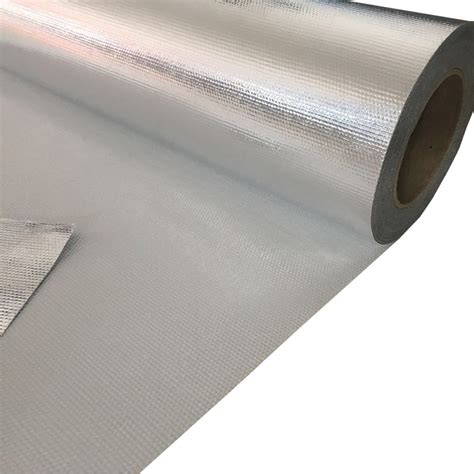 Fire Resistance Aluminum Foil Fiberglass Cloth For Thermal Insulation