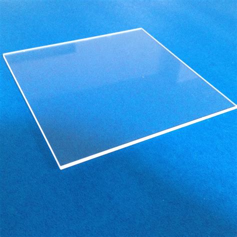 Crystal Quartz Flat Square Glass Plates From China Manufacturer