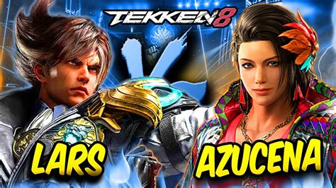 Insane Ranked Gameplay Tekken Cbt Azucena Vs Lars Youtube